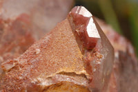 Natural Red Hematoid Quartz Cluster Cut At Base To Stand x 1 From Zimbabwe - TopRock