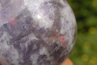 Polished Lepidolite With Pink Tourmaline Spheres x 4 From Madagascar - TopRock