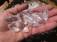 Polished Clear Quartz "Angel Tears" Jewellery Free Forms - sold per piece - From Madagascar - TopRock