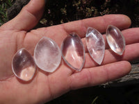 Polished Clear Quartz "Angel Tears" Jewellery Free Forms - sold per piece - From Madagascar - TopRock