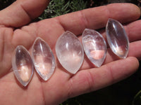 Polished Clear Quartz "Angel Tears" Jewellery Free Forms - sold per piece - From Madagascar - TopRock