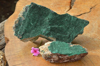 Natural Crystalline Malachite Specimens x 2 From Tenke Fungurume, Congo - TopRock