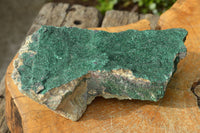 Natural Crystalline Malachite Specimens x 2 From Tenke Fungurume, Congo - TopRock