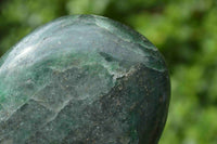 Polished Green Fuchsite Quartz Standing Free Form With Pyrite Specks x 2 From Madagascar - TopRock