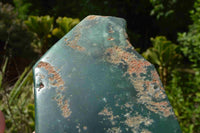 Polished Mtorolite Emerald Chrome Chrysoprase Plates x 4 From Mutorashanga, Zimbabwe - TopRock