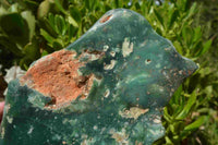 Polished Mtorolite Emerald Chrome Chrysoprase Plates x 4 From Mutorashanga, Zimbabwe - TopRock