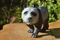 Polished Wonderstone Panda Carving x 1 From Zimbabwe - TopRock