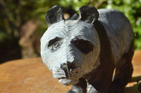 Polished Wonderstone Panda Carving x 1 From Zimbabwe - TopRock