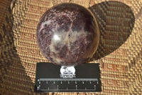 Polished Purple Lepidolite Sphere x 1 From Zimbabwe - TopRock