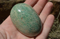 Polished Kobi Amazonite Gallets/ Palm Stones x 12 From Zimbabwe - TopRock