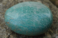 Polished Kobi Amazonite Gallets/ Palm Stones x 12 From Zimbabwe - TopRock