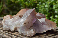 Natural Tangerine Amethyst Cluster Specimens  x 2 From Mumbwe, Zambia - TopRock