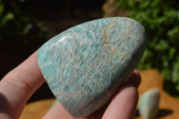 Polished Kobi Amazonite Standing Free Forms x 9 From Zimbabwe - TopRock