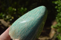 Polished Kobi Amazonite Standing Free Forms x 9 From Zimbabwe - TopRock