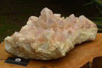 Natural Extra Large Cascading Quartz Red Hematoid Tinted Cluster x 1 From Zambia - TopRock