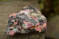 Natural Cobbed Rhodonite Pieces x 12 From Rushinga, Zimbabwe - TopRock