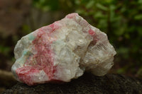 Natural Cobbed Rhodonite Pieces x 12 From Rushinga, Zimbabwe - TopRock