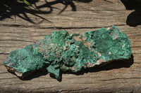 Natural Botryoidal Drusy Malachite on Matrix Specimens x 3 From Congo - TopRock