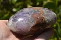 Polished Flower Dream Amethyst Standing Free Forms x 4 From Madagascar - TopRock