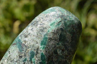 Polished Green Emerald In Matrix Free Forms x 2 From Zimbabwe - TopRock