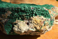 Natural XL Drusy Botryoidal Malachite Specimen x 1 From Tenke Fungumure, Congo - TopRock