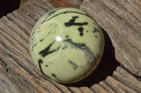 Polished Leopard Stone Spheres x 2 From Zimbabwe - TopRock