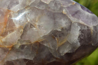 Polished Flower Chevron Amethyst Standing Free Forms x 6 From Madagascar - TopRock