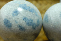 Polished Blue Spotted Spinel Spheres x 6 From Madagascar - TopRock