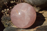 Polished Selected Variable Gemmy Pink Rose Quartz Spheres x 4 From Ambatondrazaka, Madagascar - TopRock