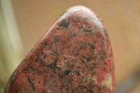 Polished Affordable Red Rhodonite Free Forms x 6 From Rushinga, Zimbabwe - TopRock