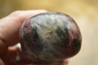 Polished Affordable Red Rhodonite Free Forms x 6 From Rushinga, Zimbabwe - TopRock