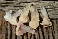 Natural Small Mixed Quartz Clusters x 35 From Madagascar - TopRock