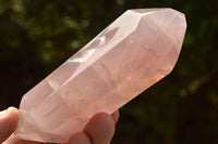 Polished Double Terminated Rose Quartz Points x 6 From Ambatondrazaka, Madagascar - TopRock