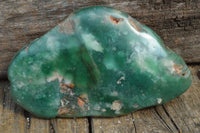 Polished Mtorolite Emerald Chrome Chrysoprase Plates x 5 From Zimbabwe - TopRock