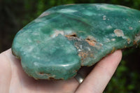 Polished Mtorolite Emerald Chrome Chrysoprase Plates x 5 From Zimbabwe - TopRock