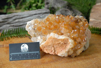 Natural Dark Yellow Limonite Quartz Cluster x 1 From Mwinilunga, Zambia - TopRock