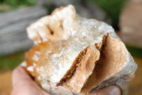 Natural Dark Yellow Limonite Quartz Cluster x 1 From Mwinilunga, Zambia - TopRock