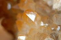 Natural Dark Yellow Limonite Quartz Cluster x 1 From Mwinilunga, Zambia - TopRock