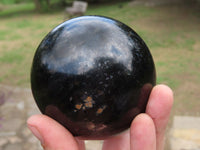 Polished Large Water Sapphire Iolite Sphere x 1 From Madagascar - TopRock
