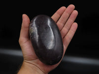 Polished Extra Large Dark Red Purple Lepidolite Gallets x 3 From Zimbabwe - TopRock