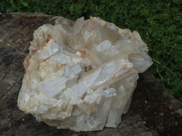 Natural Caramel Hematoid Quartz Cluster x 1 From Madagascar - TopRock