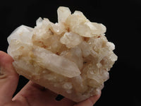 Natural Cheap Quartz Crystal Clusters x 2 From Madagascar - TopRock