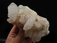 Natural Cheap Quartz Crystal Clusters x 2 From Madagascar - TopRock