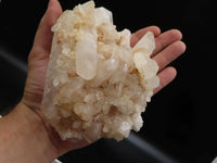 Natural Cheap Quartz Crystal Clusters x 2 From Madagascar - TopRock