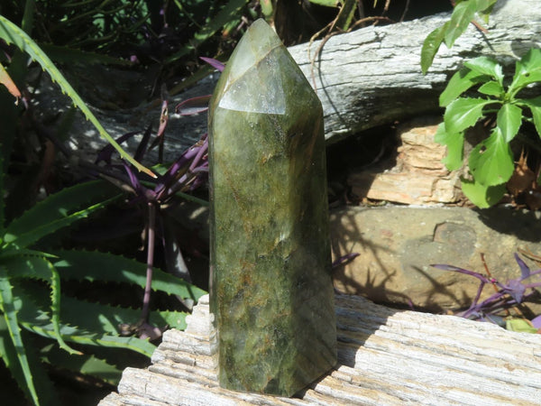 Polished Banded Green Fuchsite Crystal Points x 3 From Madagascar - TopRock