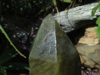 Polished Banded Green Fuchsite Crystal Points x 3 From Madagascar - TopRock