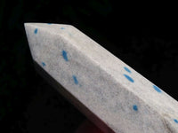 Polished Blue Spotted Spinel Crystal Points x 2 From Madagascar - TopRock