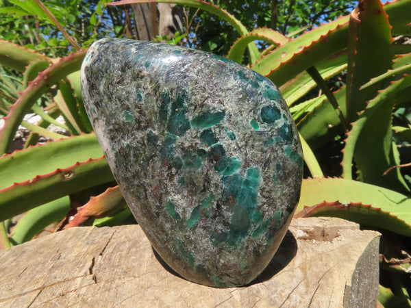 Polished Emeralds In Matrix Free Forms x 2 From Sandawana, Zimbabwe - TopRock