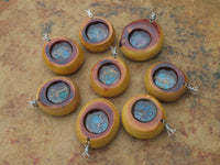 Polished Camel Thorn, Shattuckite & Tree Of Life Pendant - sold per piece From South Africa - TopRock