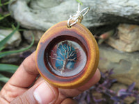 Polished Camel Thorn, Shattuckite & Tree Of Life Pendant - sold per piece From South Africa - TopRock